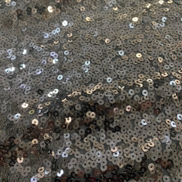 Black Sequin Front Tank Top Size Medium - Picture 6 of 9